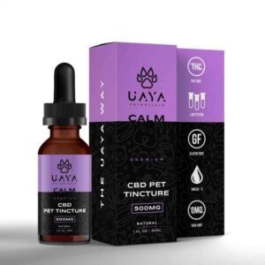 Uaya Petanicals CALM CBD Pet Tincture 500mg (THC FREE)